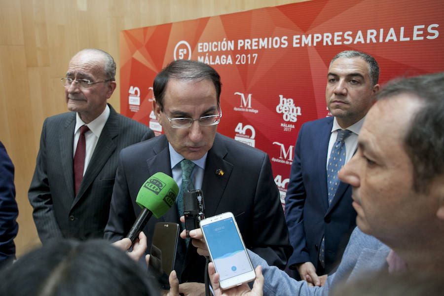 La CEM concede sus galardones empresariales a Grupo Fisa, Aeorum, Costasol de Hipermercados y FYM