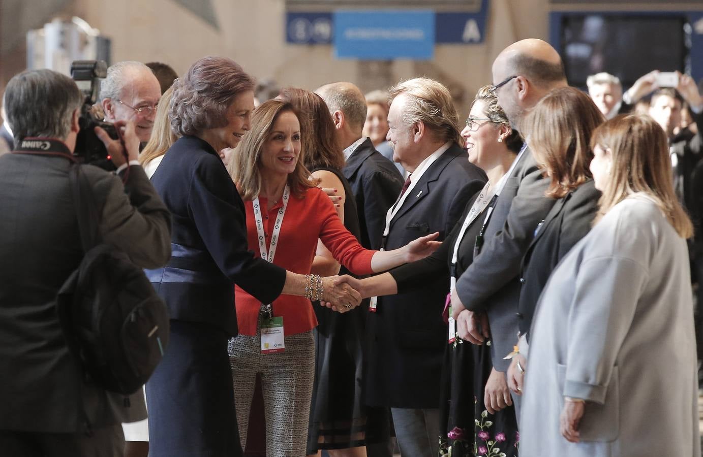 La Reina Doña Sofía inaugura el Congreso Nacional de Alzhéimer en Málaga