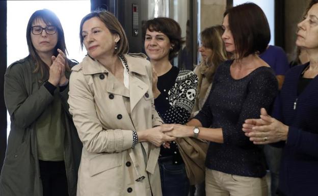 La presidenta del Parlament, Carme Forcadell.