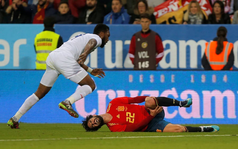 La Selección venció al combinado 'tico' por cingo goles a cero, con tantos de Jordi Alba, Morata, Silva (2) e Iniesta.