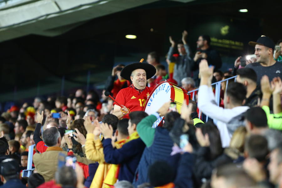 España golea a Costa Rica en La Rosaleda en el amistoso para preparar el Mundial 2018.