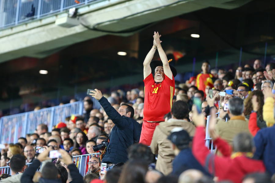 España golea a Costa Rica en La Rosaleda en el amistoso para preparar el Mundial 2018.