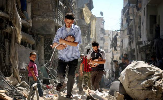 La guerra de Siria ha dejado imágenes tremendamente duras.