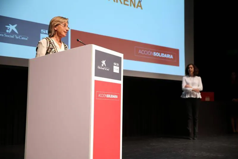 Arrabal, Harena, Debra-Piel de Mariposa, Málaga Acoge y Fundación Andrés Olivares protagonizan el evento, organizado por Diario SUR y la Obra Social La Caixa