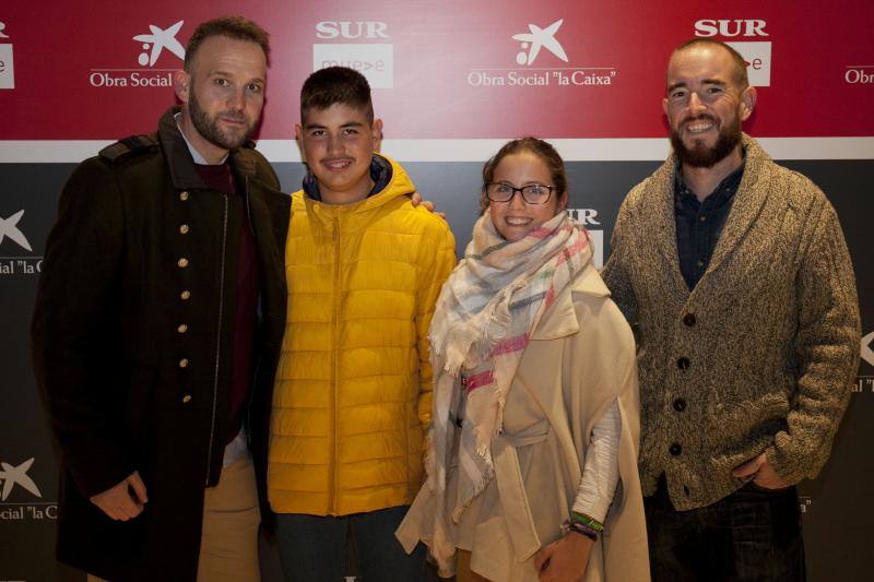 Arrabal, Harena, Debra-Piel de Mariposa, Málaga Acoge y Fundación Andrés Olivares protagonizan el evento, organizado por Diario SUR y la Obra Social La Caixa