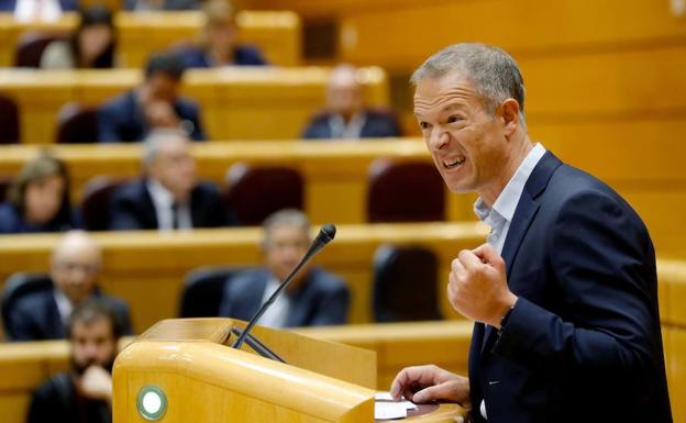 El portavoz socialista en el Senado, Ander Gil.