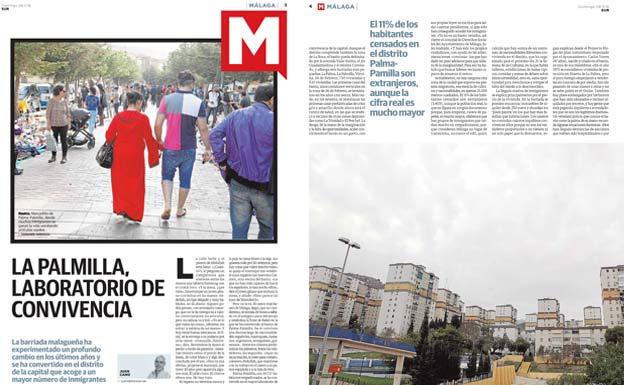 El redactor de SUR Juan Cano, Premio Ciudad de Málaga por un reportaje sobre La Palmilla