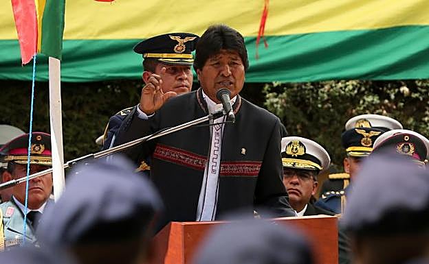 Evo Morales.
