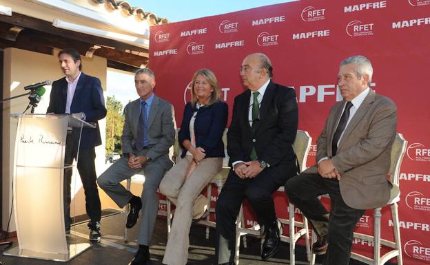 Ramón Campuzano, Ángeles Muñoz, Miguel Díaz y Juan Miguel Navas.