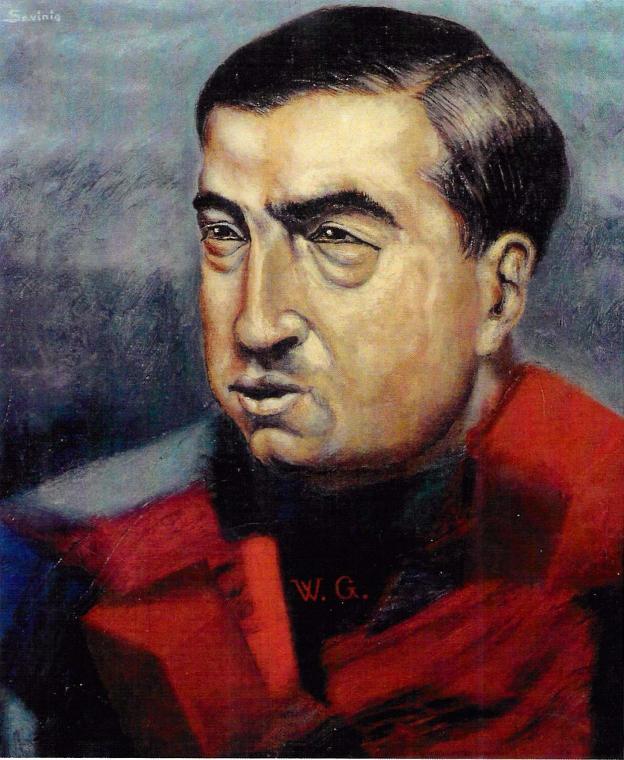 Retrato de Waldermar-George, obra de Alberto Savinio. :: sur