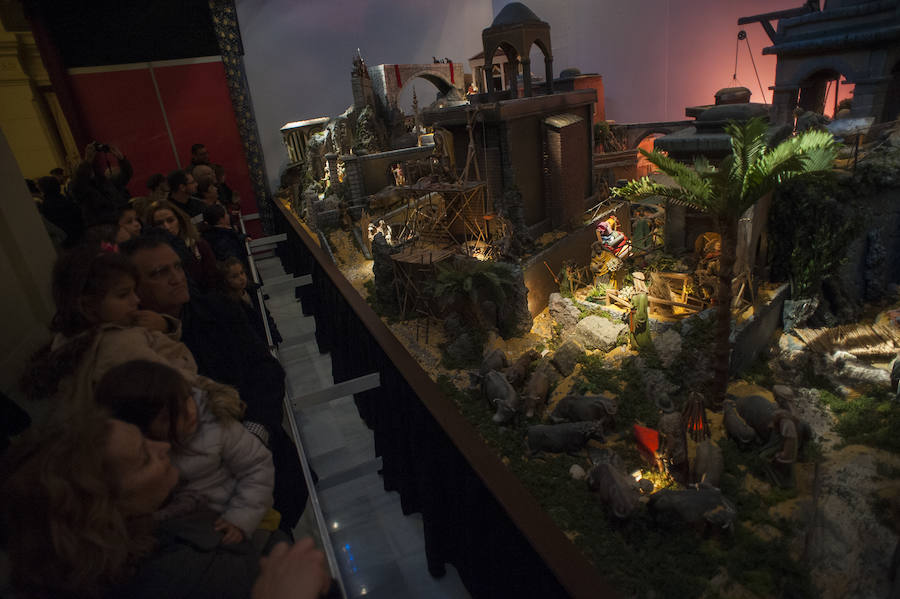 El consistorio ya ha instalado su tradicional portal 