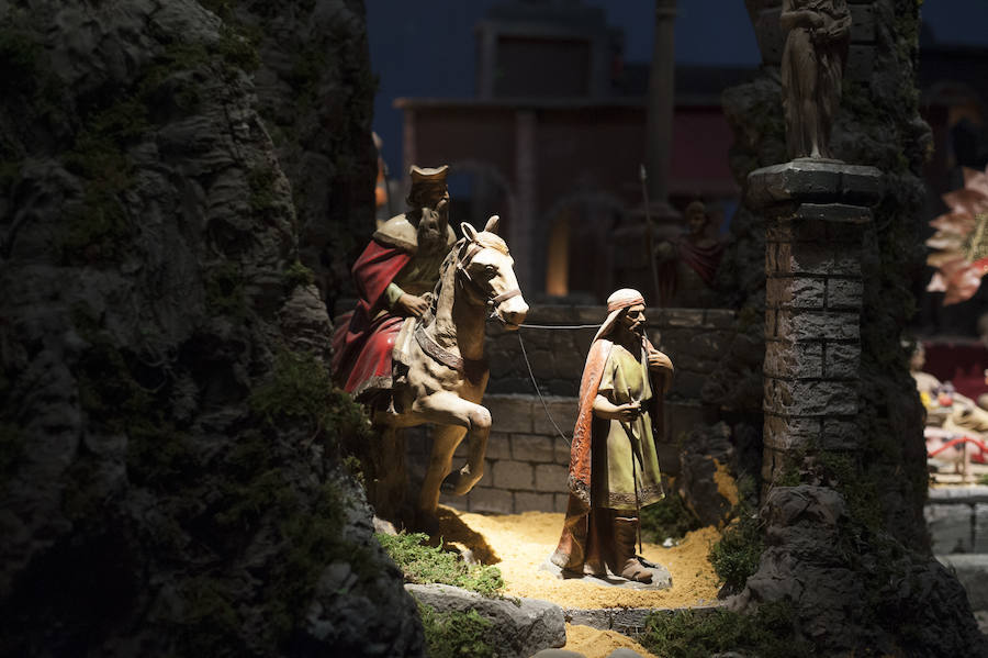 El consistorio ya ha instalado su tradicional portal 