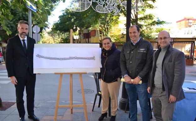 Los dos alcaldes (Ana Mula y Juan Carlos Maldonado) firmaron este viernes el convenio . 