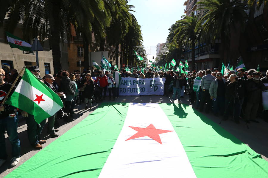 Fotos de la manifestación por el 40 aniversario de la muerte de Manuel José García Caparrós en Málaga