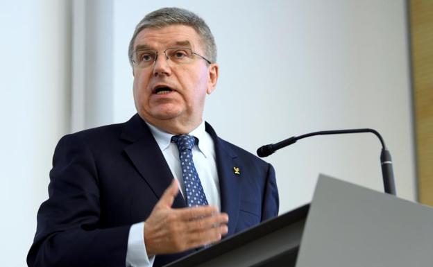 Thomas Bach, presidente del COI.