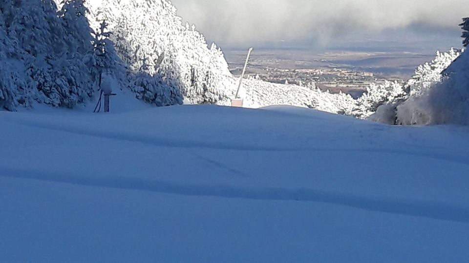 La Pinilla, tras la nevada del fin de semana