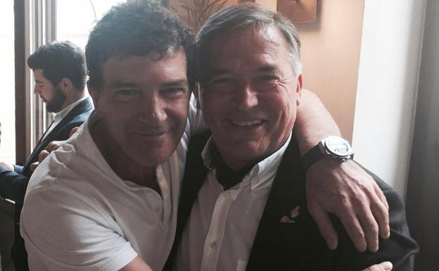 Antonio Banderas y José Cobos.
