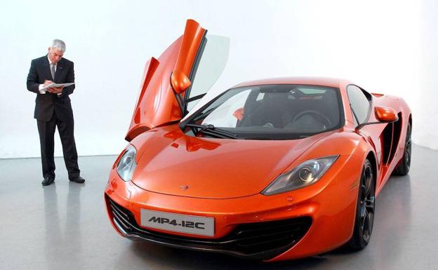 El McLaren MP4-12C, una de sus creaciones más recientes. 