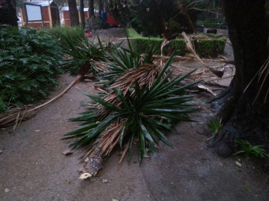 Lunes complicado en la provincia, que sigue en aviso naranja por fuertes rachas de viento