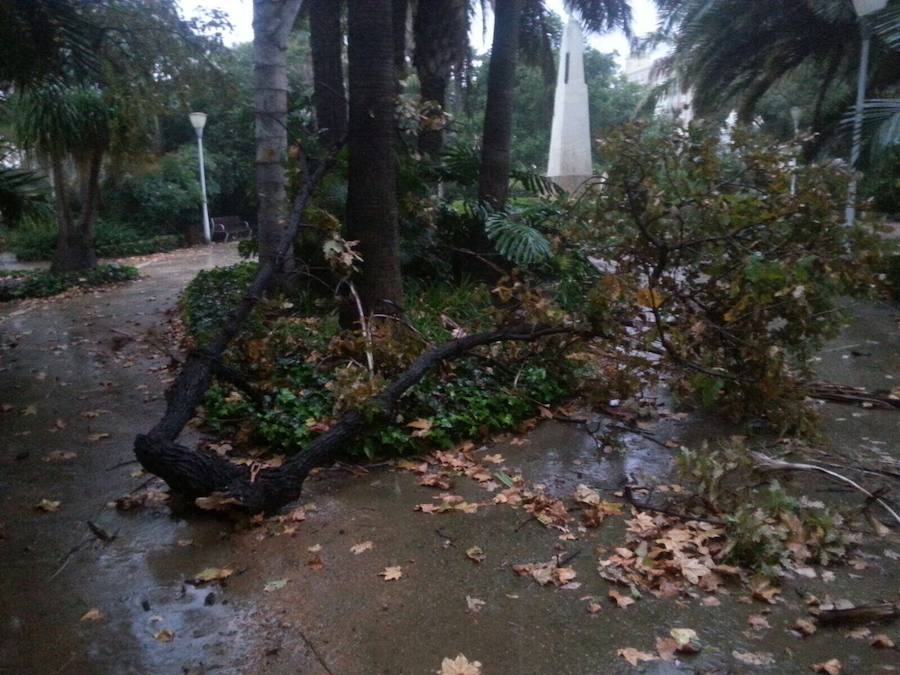 Lunes complicado en la provincia, que sigue en aviso naranja por fuertes rachas de viento