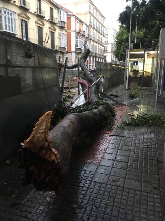 Lunes complicado en la provincia, que sigue en aviso naranja por fuertes rachas de viento