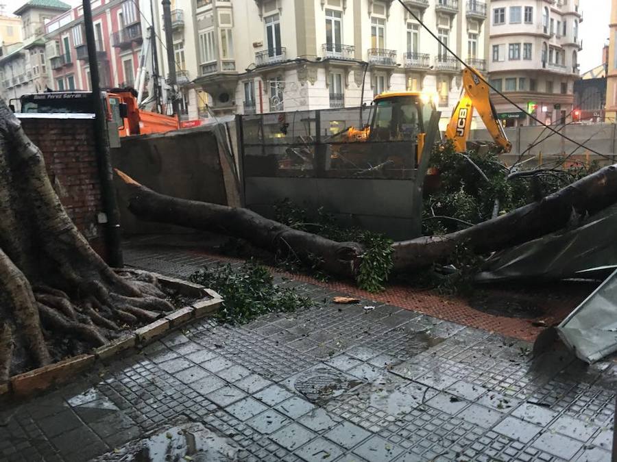 Lunes complicado en la provincia, que sigue en aviso naranja por fuertes rachas de viento