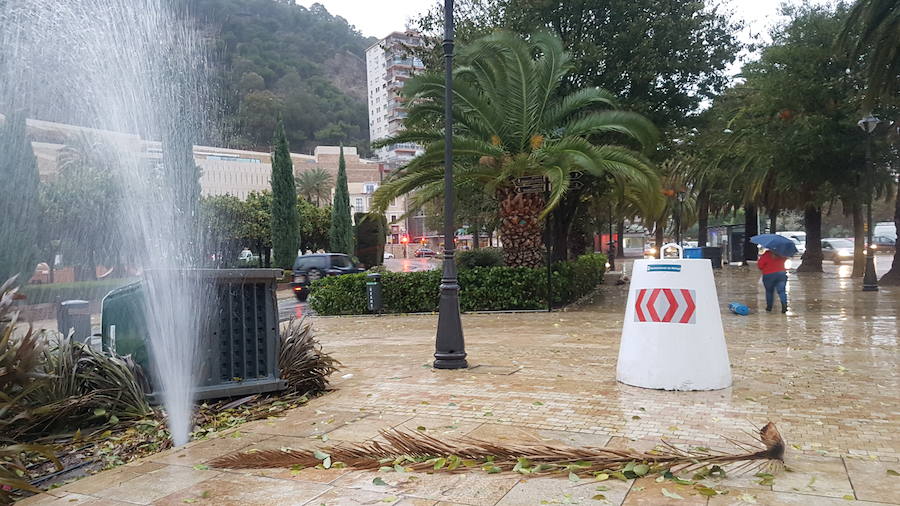 Lunes complicado en la provincia, que sigue en aviso naranja por fuertes rachas de viento