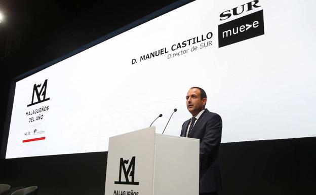 Manuel Castillo, durante su intervención.