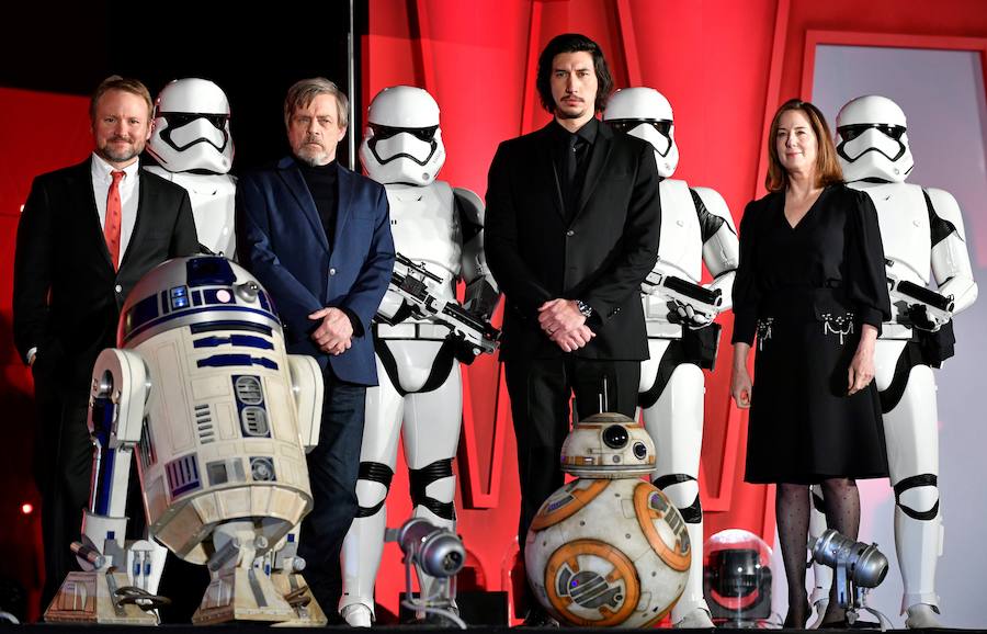 Madrid, Londres, Los Ángeles... Repasamos en imágenes los mejores preestrenos de la última película de la saga de 'Star Wars'.