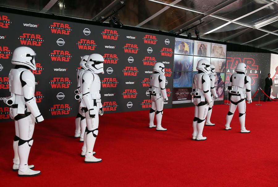 Madrid, Londres, Los Ángeles... Repasamos en imágenes los mejores preestrenos de la última película de la saga de 'Star Wars'.