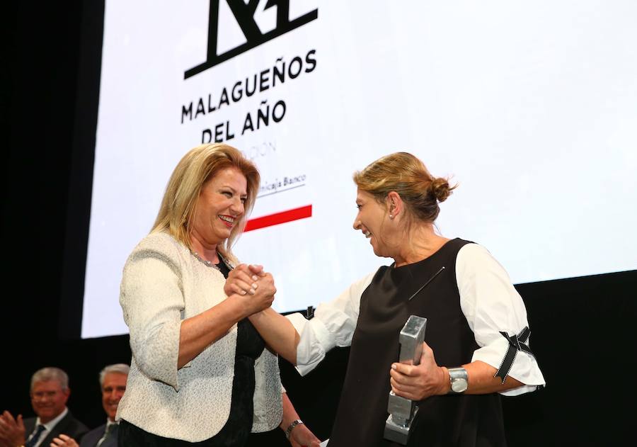 Personalidades de todos los ámbitos de la sociedad malagueña se dieron cita en el Palacio de Ferias y Congresos en la gala de entrega de los Premios Malagueños del Año 2017.