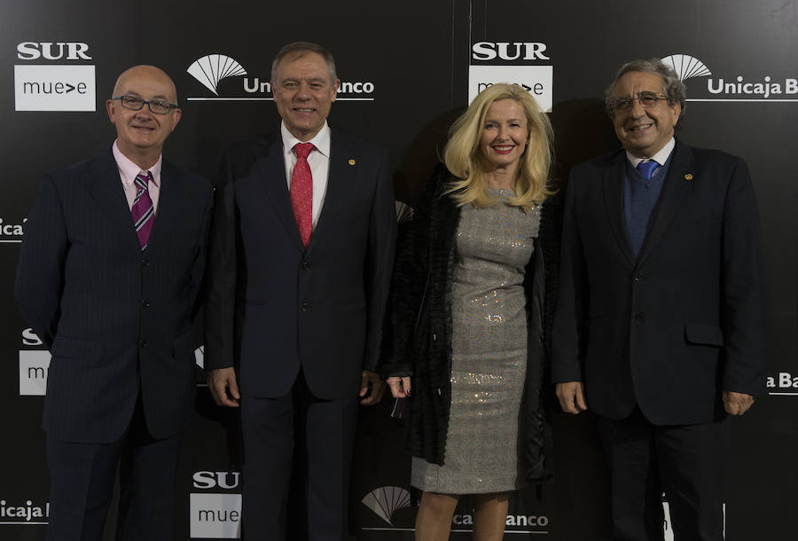 Personalidades de todos los ámbitos de la sociedad malagueña se dieron cita en el Palacio de Ferias y Congresos en la gala de entrega de los Premios Malagueños del Año 2017.