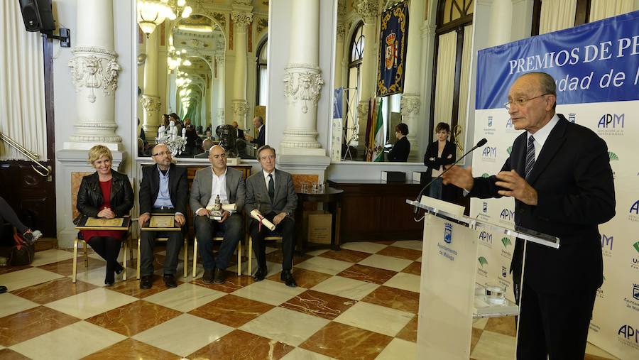 La ciudad entrega sus premios anuales de prensa a Iñaki Gabilondo, Juan Cano, Esperanza Codina y Manuel Bellido