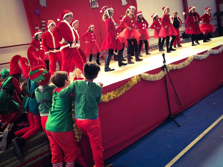 Fiesta de Navidad en El Pinar de Alhaurín de la Torre. 