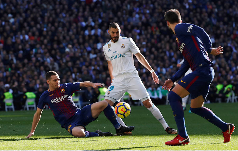 El conjunto azulgrana dejó prácticamente sentenciada la Liga en el Bernabéu tras su victoria por 0-3. 