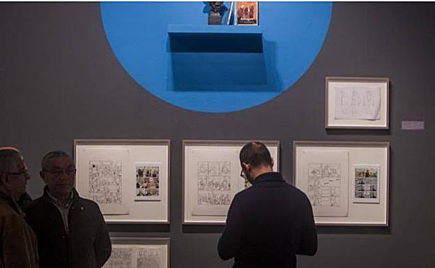 La exposición reúne las obras galardonadas con el Premio Nacional de Cómic.