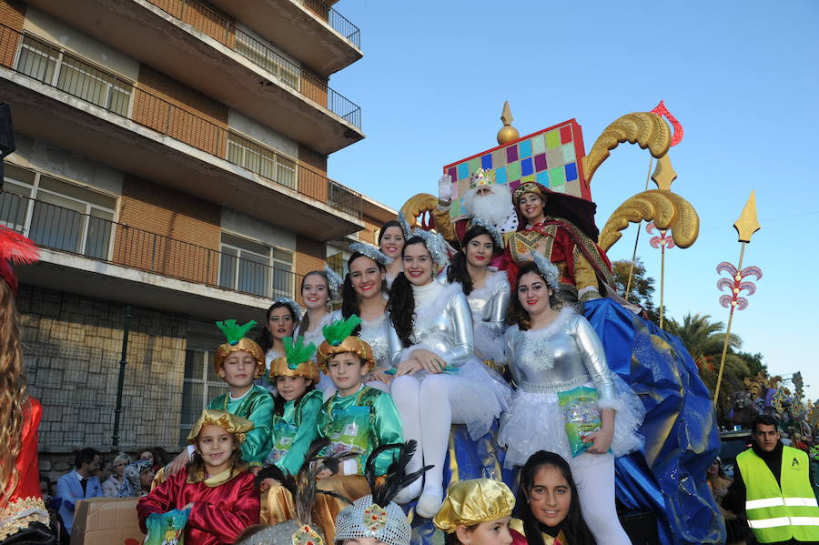 La cabalgata de Reyes Magos en Marbella