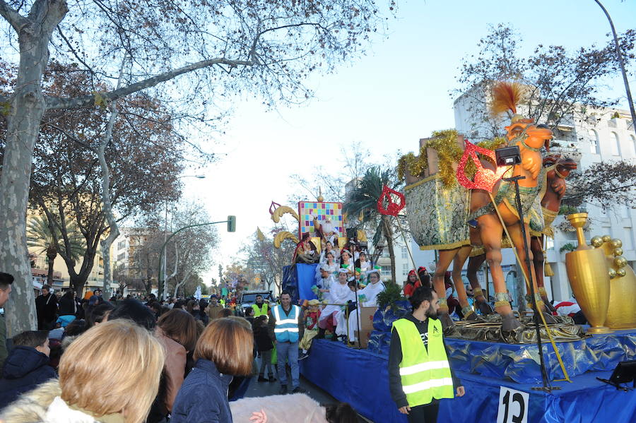 La cabalgata de Reyes Magos en Marbella