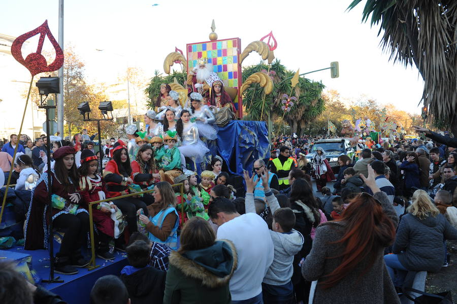 La cabalgata de Reyes Magos en Marbella