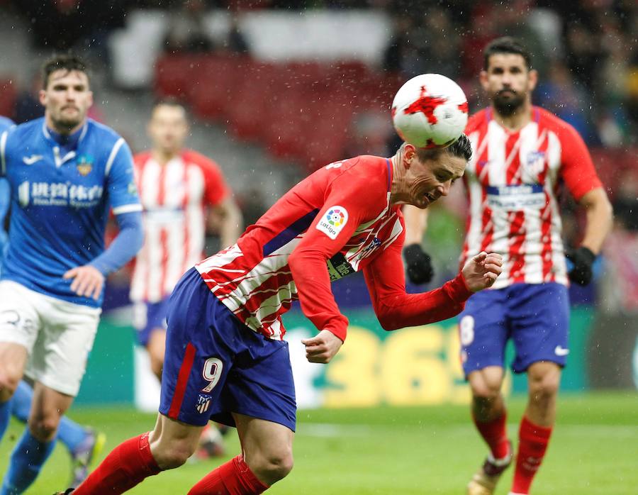 El Atlético vence al Lleida en Copa del Rey por 3-0. Carrasco, Gameiro y Vitolo, que debutó en el Wanda Metropolitano, fueron los autores de los goles. 