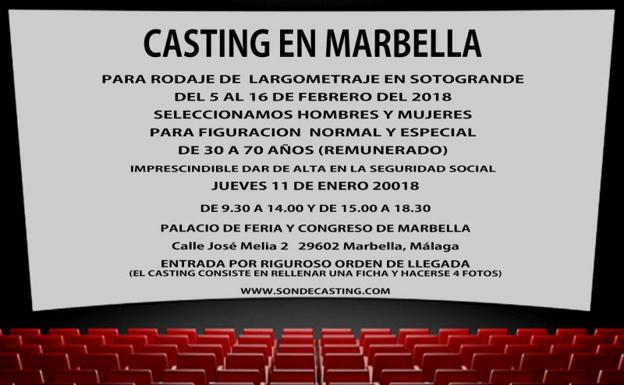 Convocan el casting en Marbella para la nueva película de Santi Amodeo