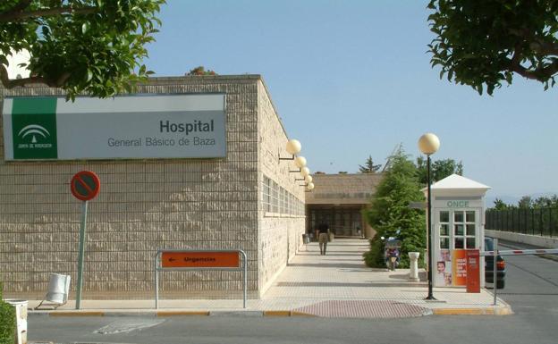 Imagen del hospital de Baza (archivo) .