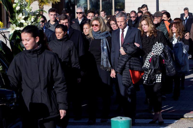 El acto se ha celebrado en el tanatorio madrileño de La Paz en la más estricta intimidad