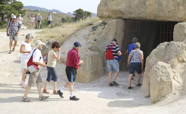 Imagen de archivo del Sitio de los Dólmenes de Antequera. 