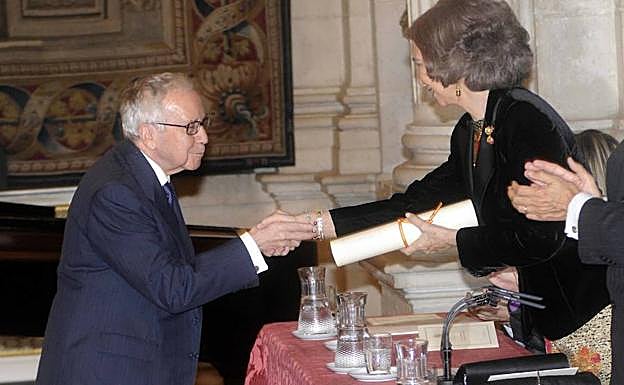 Premio Reina Sofía en 2008.