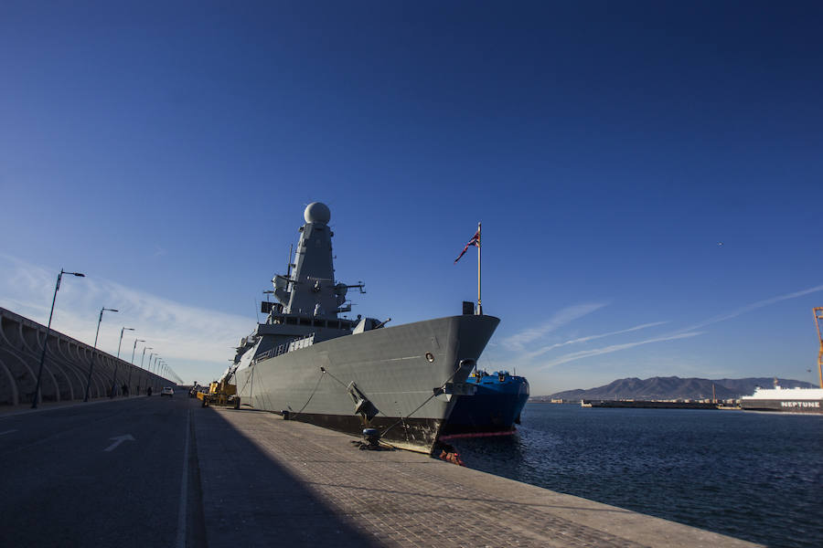 Se trata del buque de guerra más moderno de la Armada británica,