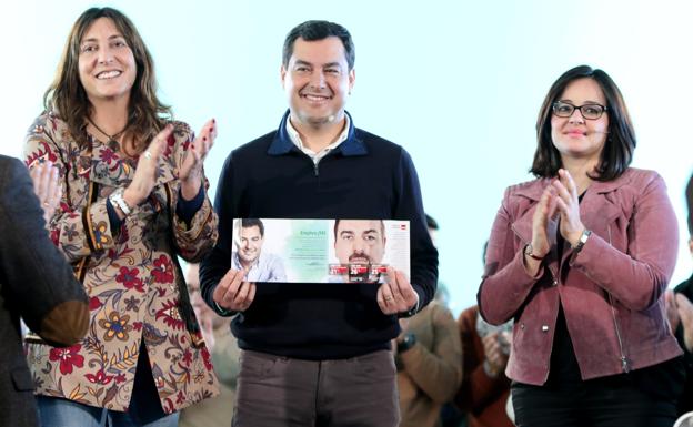 Moreno, hoy en la presentación de la nueva campaña del PP-A. 