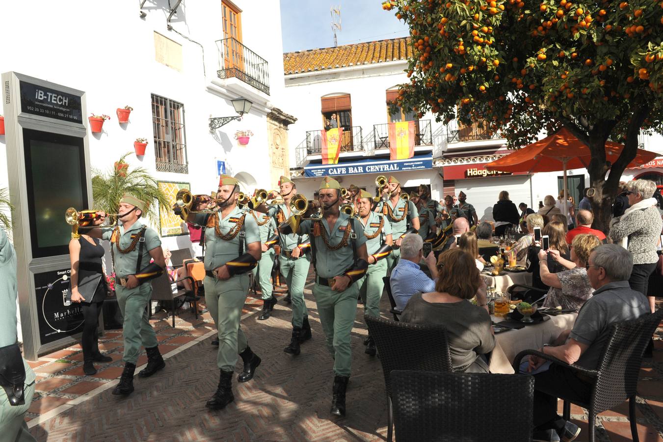 Jornada importante para las hermandades con vínculos legionarios, que sehan reunido en Marbella con el objetivo de estrechar lazos en el marco de un encuentro nacional, el segundo que se organiza de estas características en España