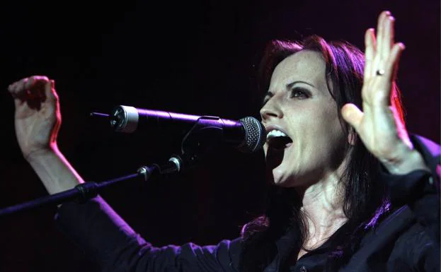 Dolores O’Riordan, cantante y guitarrista del grupo irlandés The Cranberries.