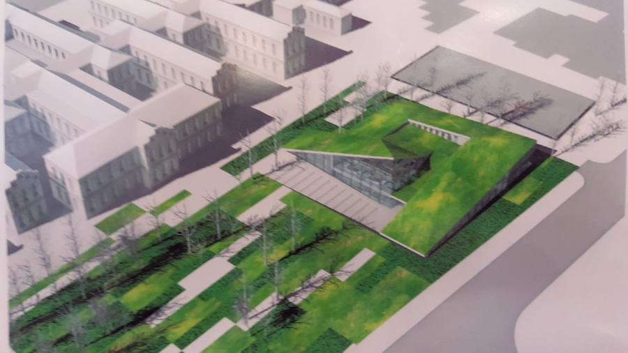 El centro, de dos plantas y con una superficie útil de 1.588 metros cuadrados, se ubicará en los jardines del Centro Cívico, cerca de La Térmica y contará con una cubierta vegetal